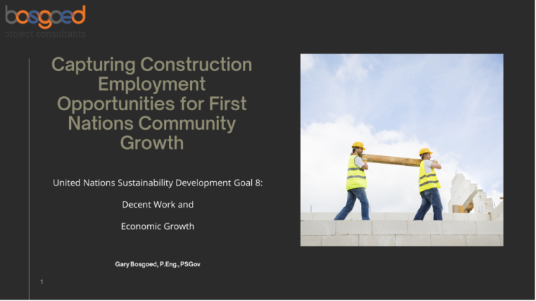 Read more about the article Capturing Construction Employment Opportunities for First Nations Community Growth